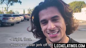 LecheLatinos.com - Twink's gay awakening with a massive cock stretching his ass raw