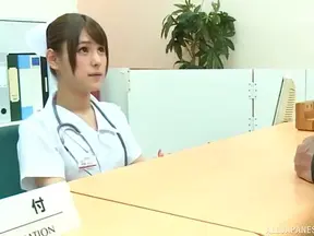 Sultry Nurse Momozono Kneels Down for Expert Blowjob Pleasure