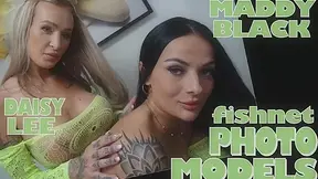 Daisy Lee and Maddy Black: Fishnet Photo Models - POVcentralVR
