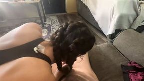 Juicy Teen Hooker Gives Mind-Blowing Blowjob on a Dirty Public Corner