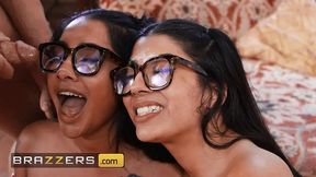 Lookalike Besties Swap, Suck & Fuck Jasmine Sherni, Yasmina Khan Brazzers