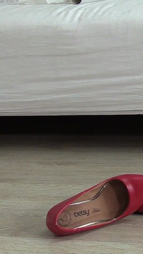 A Creampie of a Mature Nurse Under a Medical Uniform