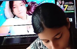 MY STEPDAD SEES ME ON THE NETWORKS AND ASKS ME TO GIVE HIM A GREAT BLOWJOB