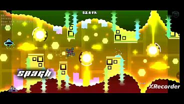 Veo a mi hermanastra en mi habitaci&oacute_n lista para hacer el frutifantastico pero la echo echo para pasarme este nivel random de random de Geometr&iacute_a Dash(espa&ntilde_ol latino)calidad 4k