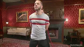 Alexander Kelly - Wolf Hudsons Giant Uncut Cock Gets Tied Up And Relentlessly Edged