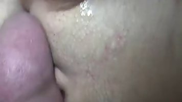 Insatiable girl is getting a nice fisting and a massive cock at the same time