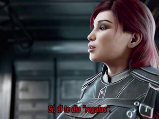 Shemale hentai Shepard bangs Miranda spanish