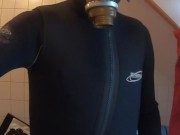 Gasmask with Neoprene suit