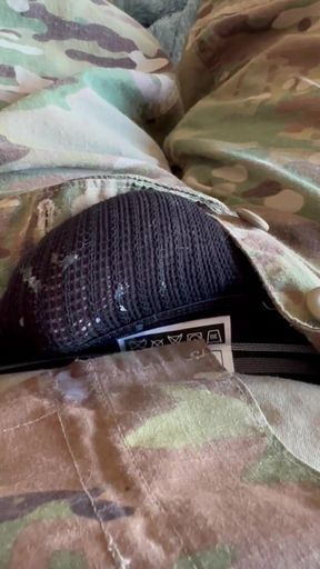 Full Video of Cum Shot #5 for the Day - Jerking off at Lunch!!!