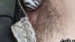 Japanese Babe with Thick Hair Receives a Sizzling Finale