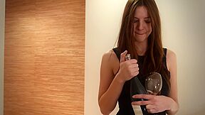 Anal Masturbation On Stairs Rebeka