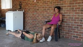 LUCY - Helpless, pathetic whore!