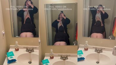 (LOUD HEAD) I snuck over to give him sloppy toppy, I suck that dick LOUD!!! (Full 7min video on my onlyfans)