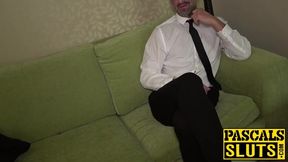 Cute blonde Lolly Glams has rough sex with Pascal White here