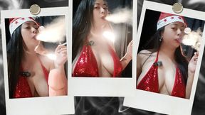 Two Xmas Smoking Video and plus 1