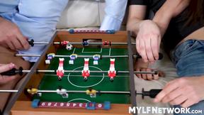 ”Step family forbidden foursome with Stepmoms Lana Roy & Kiara Lord”