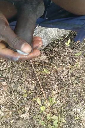 Pull hot thick milk out of your penis.