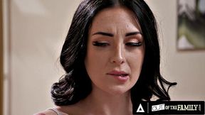 OUT OF THE FAMILY - Hot Threesome Between Sexy Charlotte Sins And Her In-Laws