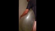 MASKEDLOONER97 FUCKING A CLEAR BALLOON INTENSE CUM SHOT