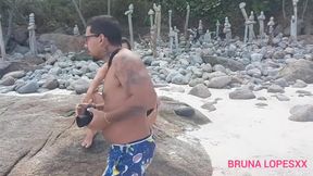 Bruna Lopes - Do Hotel A Gozada Final Na Praia