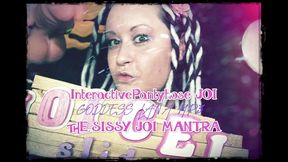 AUDIO ONLY - Interactive pantyhose JOI the sissy JOI mantra