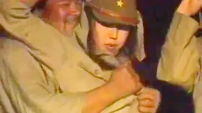 Japanese Milfs Harshly Punished by Rude Army Troops