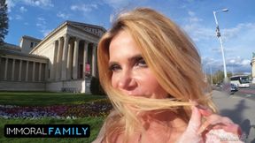 Wet Blowjob Leads To Stepson's Cock In MILF's Pussy!