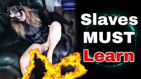 Real homemade femdom bondage and CBT with a dominant MILF mommy