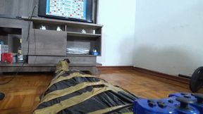 DUO OF GAMER PRINCESSES SITTING ON THE FACE OF A USELESS SLAVE BY JENNIFER CARTER, SABRINA GREEN AND DANIEL SANTIAGO CAM FULL HD