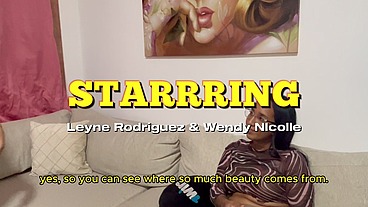 Catching my boyfriend fucking my stepmom. English subtitles