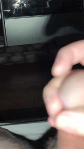 Edging myself hard