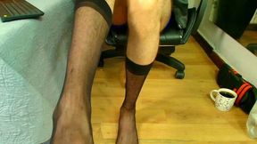 Sexy  Black Socks