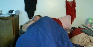 In my bed