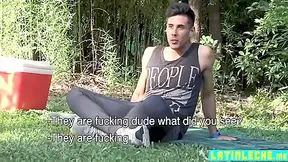Latinos Enjoy Group Anal Fuck Fest Together