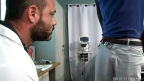 Big Scary Str8 Big Black Dick Visits His Doctor