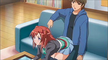 Step Brother’s Dick Stands Tall as Step Sister Grinds on Him - Hentai [Subtitled]