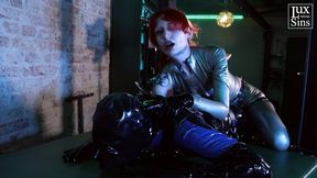 Strap-On Training the Rubber Toy Part 2 with Miss Vera Violette (AVI)