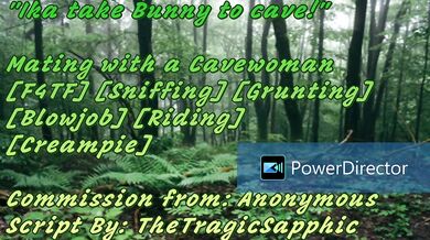 Mating with a Cavewoman [F4TF] [Sniffing] [Grunting] [Blowjob] [Riding] [Creampie]