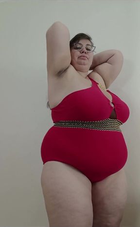 New Red Swimsuit