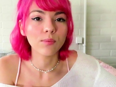 Amateur pantyhouse webcam teen strips and strokes her vagina