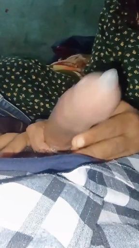Stunning moment from &quot;Bhabhi sucking big cock , cumshot in mouth, desi blowjob excellent blowjob homemade video&quot;