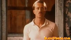 Old school homo breeding intensely after sensual blowjob