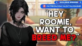 [f4m] Goth Roommate Distracts You With Her Tits [milking Your Cock] [cum On My Tits] Asmr Gf