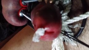 CBT with a stainless tube, clamps on balls, and super glue