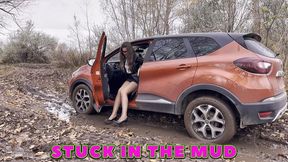 IRINA WAS STUCK IN THE FOREST IN THE MUD ON THE WAY TO WORK_4K_version 2 cam_24 min