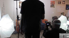 behind the scenes of shaundam spanking jay tru s sexy ass as miss jane judge watch and strokes shaundam s bbc