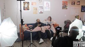 behind the scenes of shaundam spanking jay tru s sexy ass as miss jane judge watch and strokes shaundam s bbc