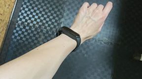 Swollen veins and feet after workout