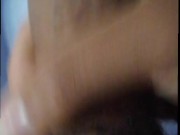 Big dick shampoo massage(Big cumshot)