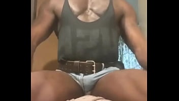 Black Muscle Dad Fetish Smoking &amp_ Wank Scenes